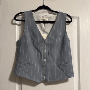Haver & Blair Pinstripe Button-Up Vest